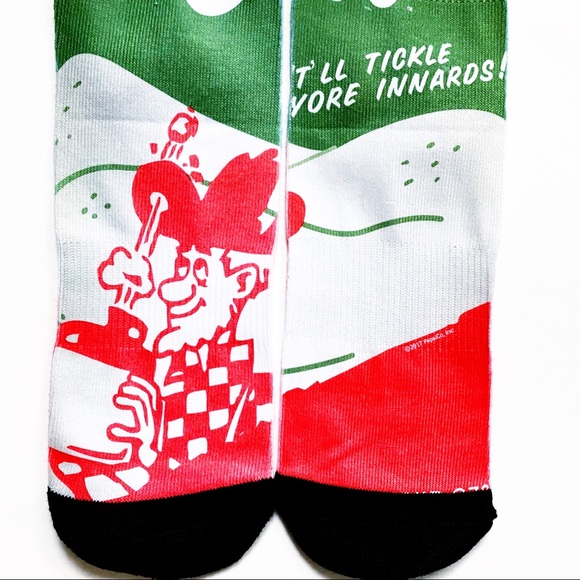 Retro Mountain Dew Soda Odd Sox Crew Socks - Picture 5 of 7